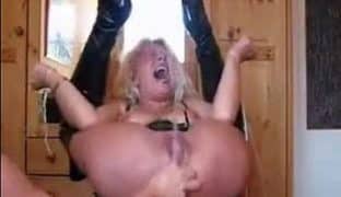 Ein geiler Oma Squirting Porno